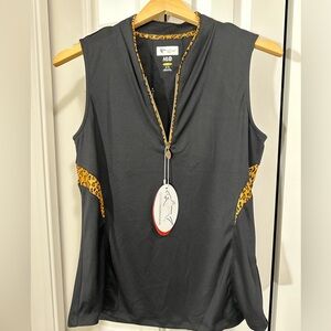 Brand new Greg Norman golf tank top with tags black size medium
